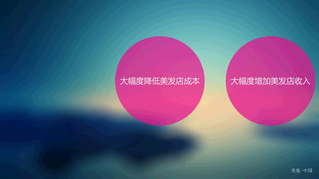 美发行业信息平台推广PPT