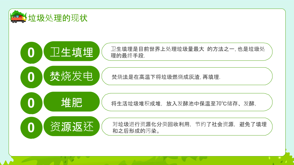 垃圾分类教育宣传PPT模板