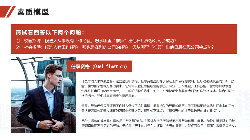 人力资源面试官技能培训PPT模板