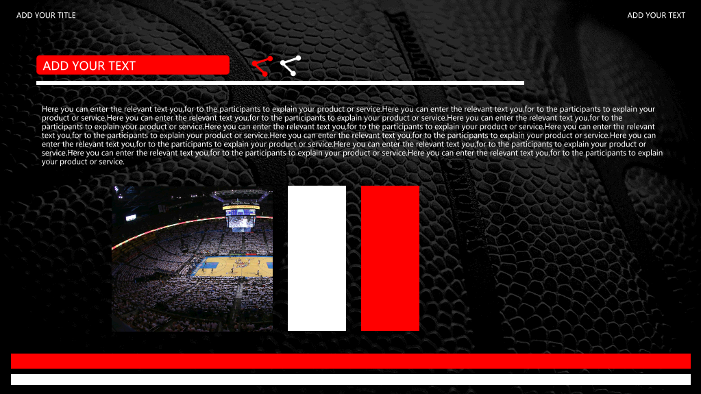NBA篮球主题PPT模板