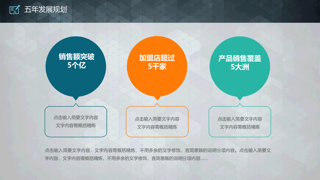 商业创业融资计划书PPT模板