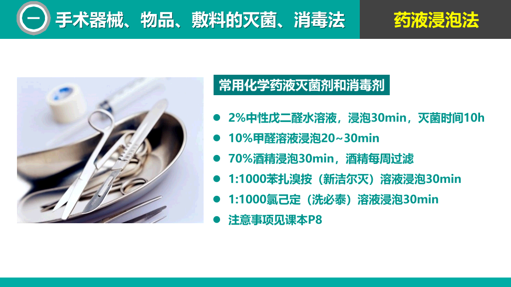 无菌操作无菌术PPT课件模板