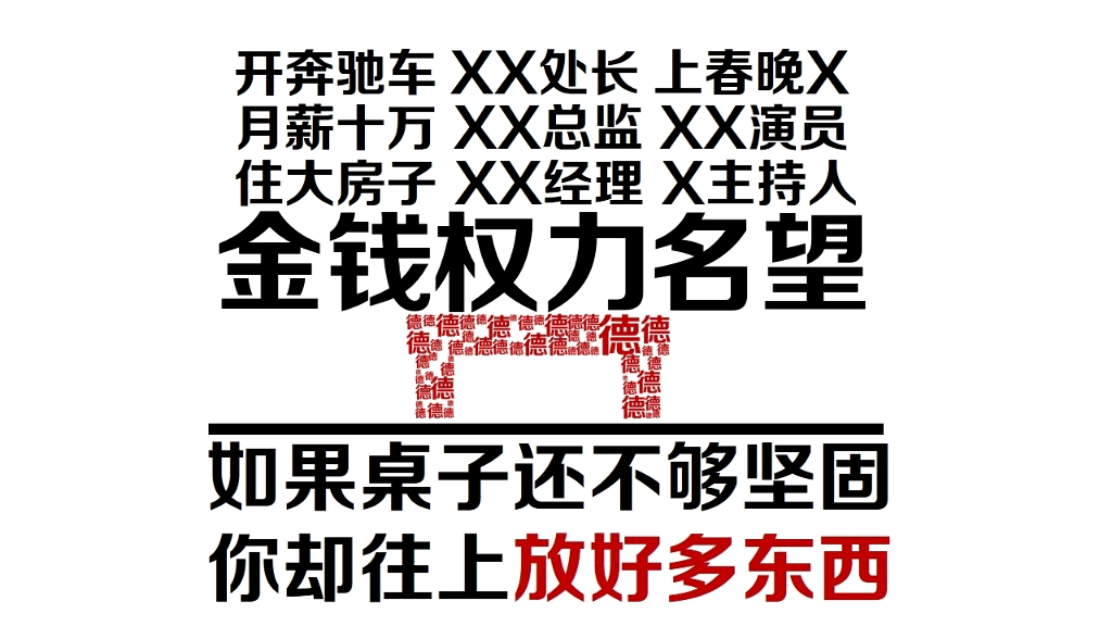 德不配位必有灾殃PPT欣赏