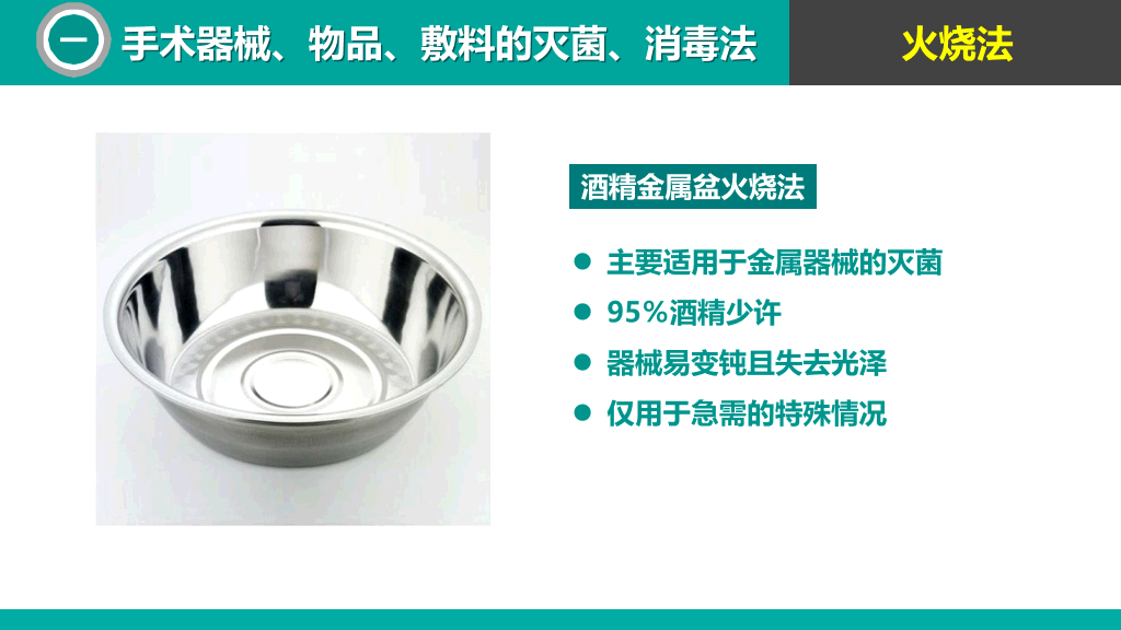 无菌操作无菌术PPT课件模板