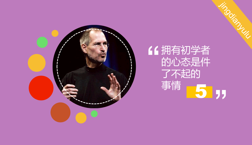 乔布斯经典语录精选PPT