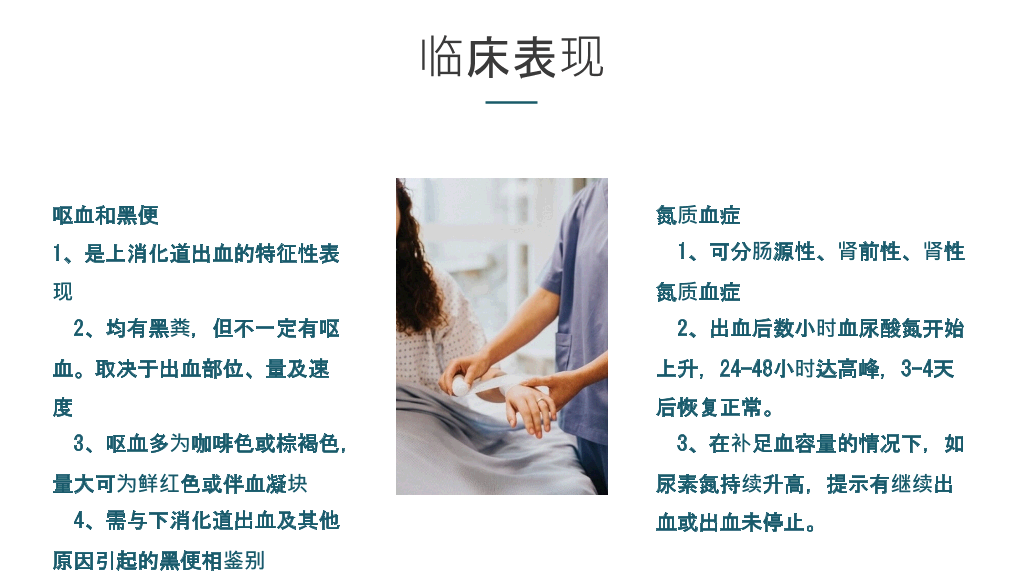 消化道出血护理查房PPT模板