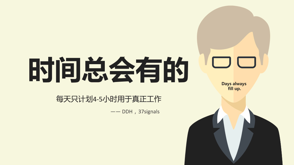 25条时间管理技巧PPT作品