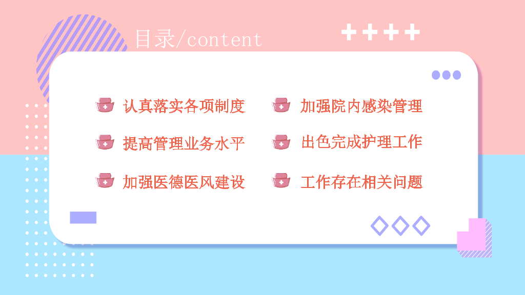 护士长竞聘述职报告PPT模板