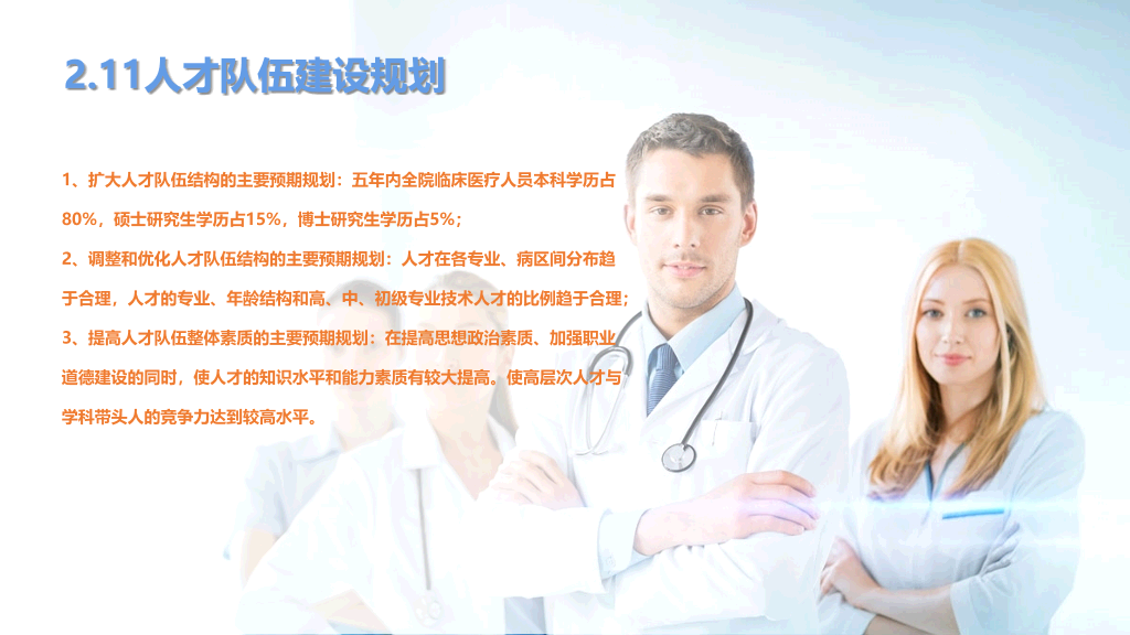 医院科室年终工作总结PPT模板