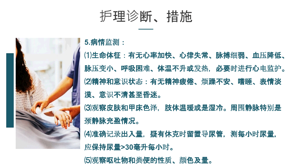 消化道出血护理查房PPT模板