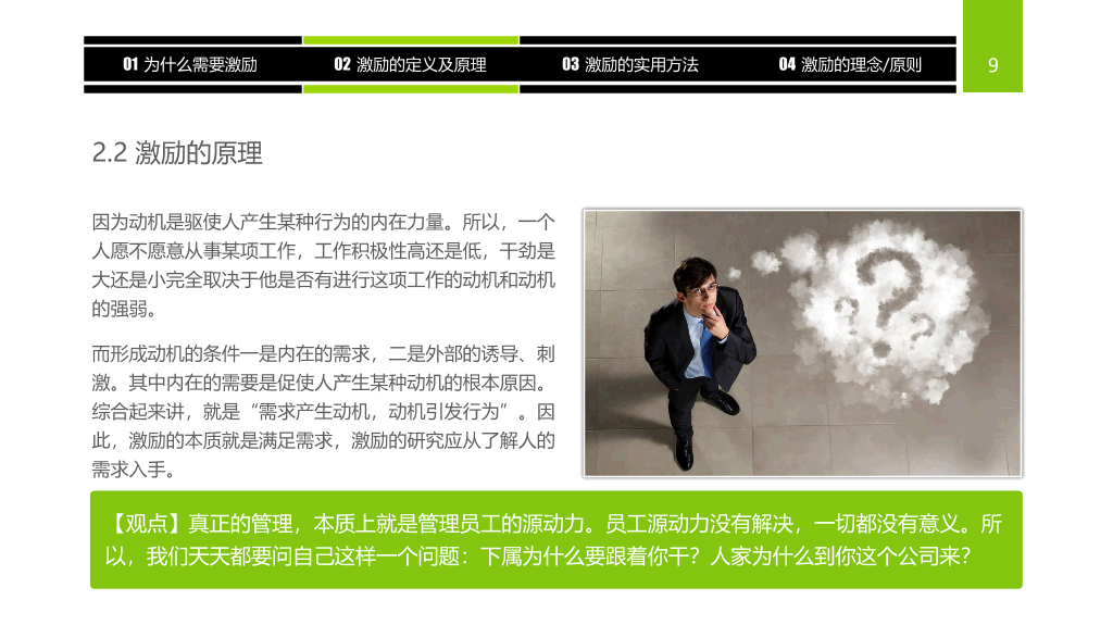 员工激励方法培训PPT课件