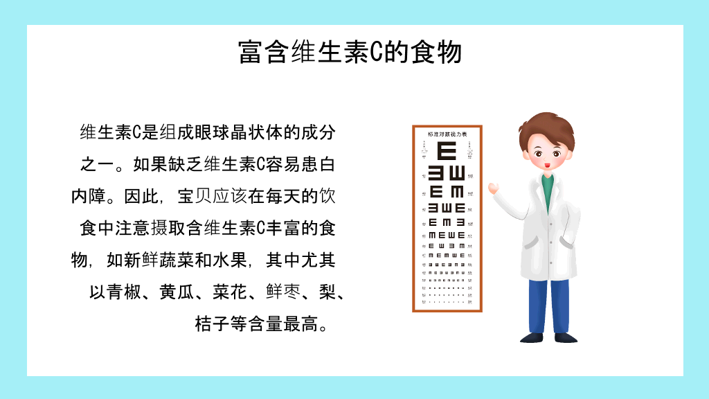 全国爱眼日宣传介绍PPT模板