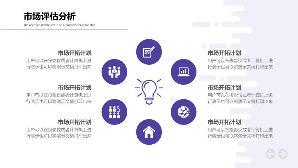 互联网创业融资计划PPT模板