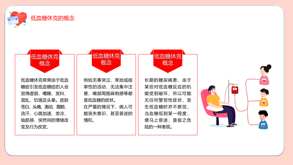 低血糖休克护理治疗查房PPT模板