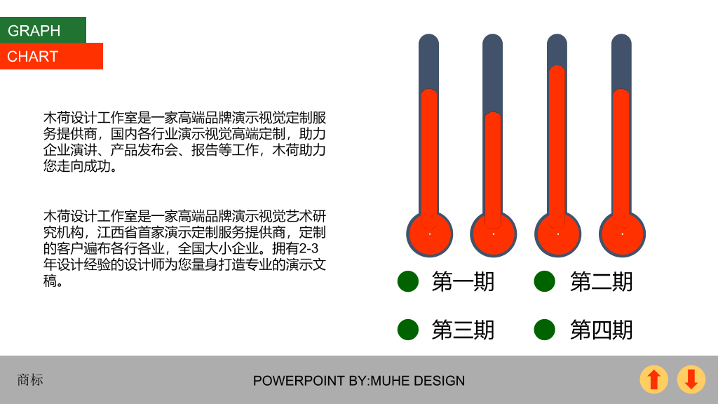 全图型时尚工作报告PPT模板