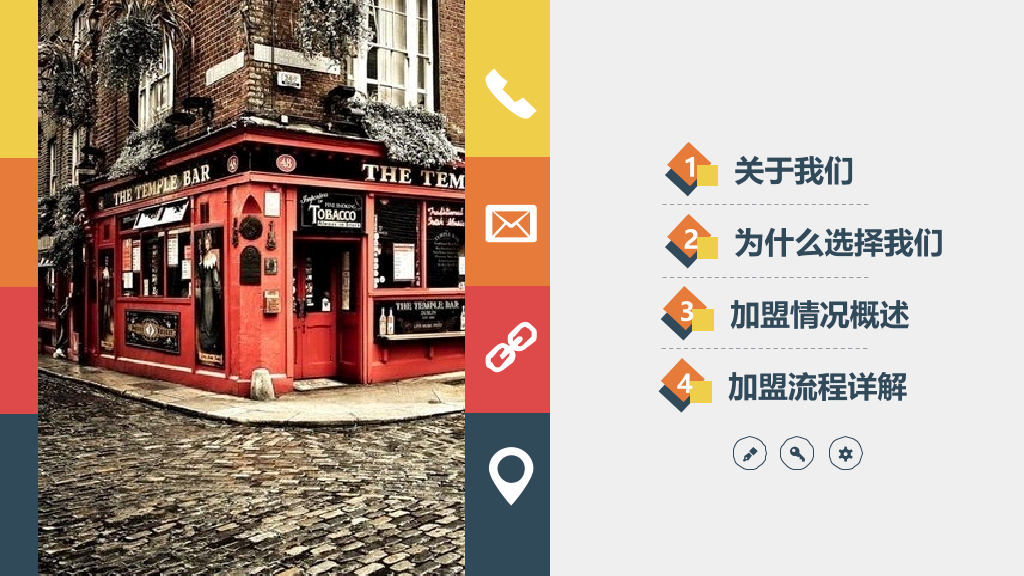 加盟连锁经营招商PPT模板