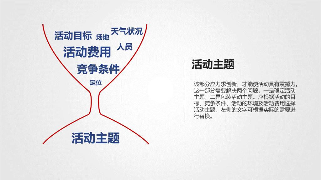 大气灰色商业活动策划PPT模板