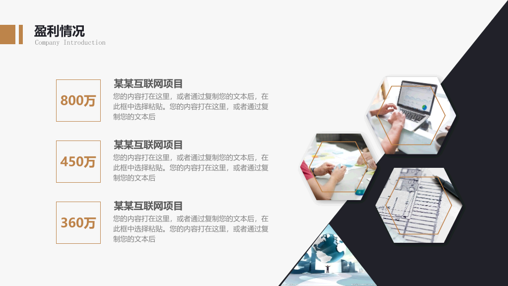 精美企业公司介绍宣传PPT模板
