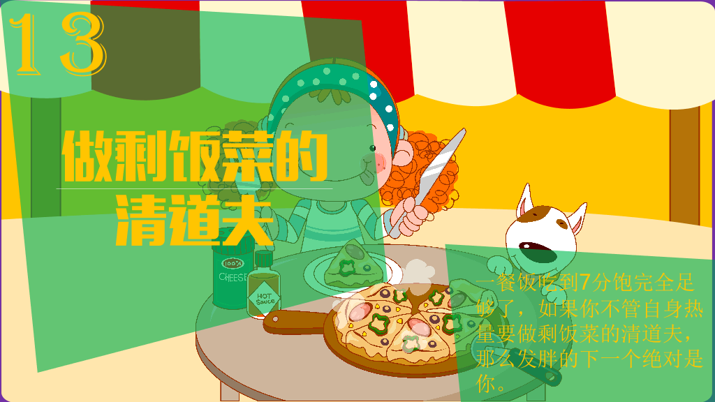 14个你想不到的发胖习惯PPT