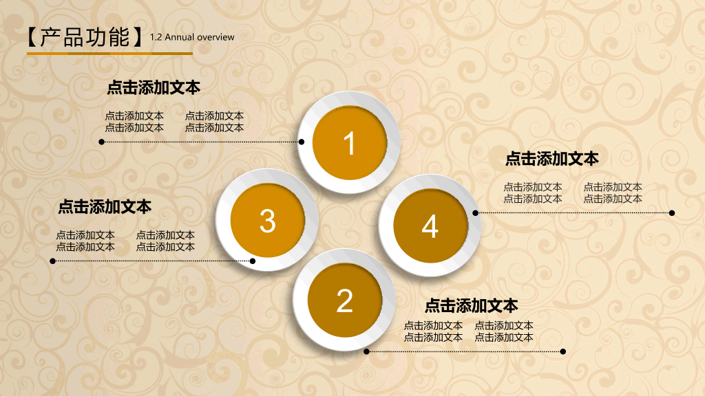 金币金算盘金融理财PPT模板