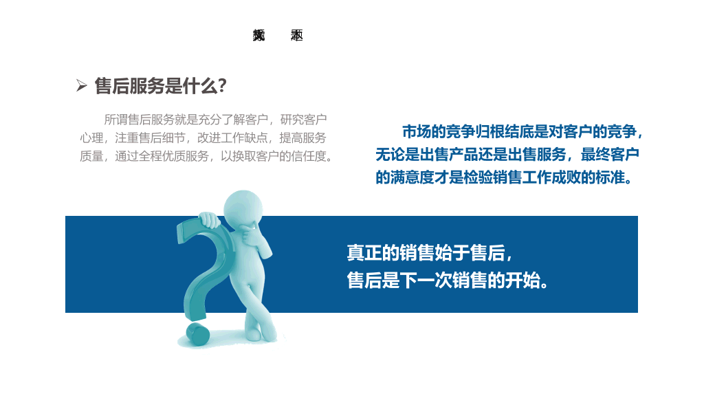 客服沟通技巧培训PPT模板