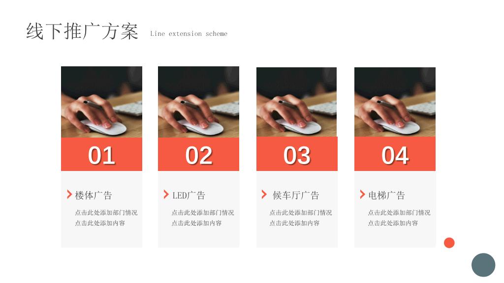 简洁商业融资计划书PPT模板