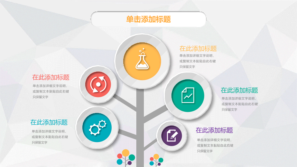 微粒体年终报告总结PPT模板