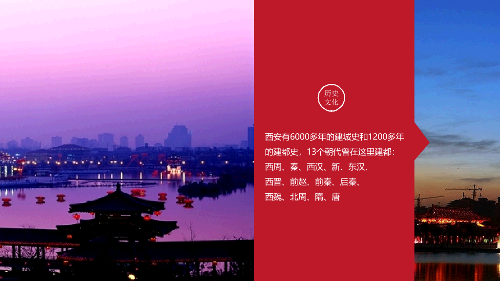 历史名城西安介绍简介PPT