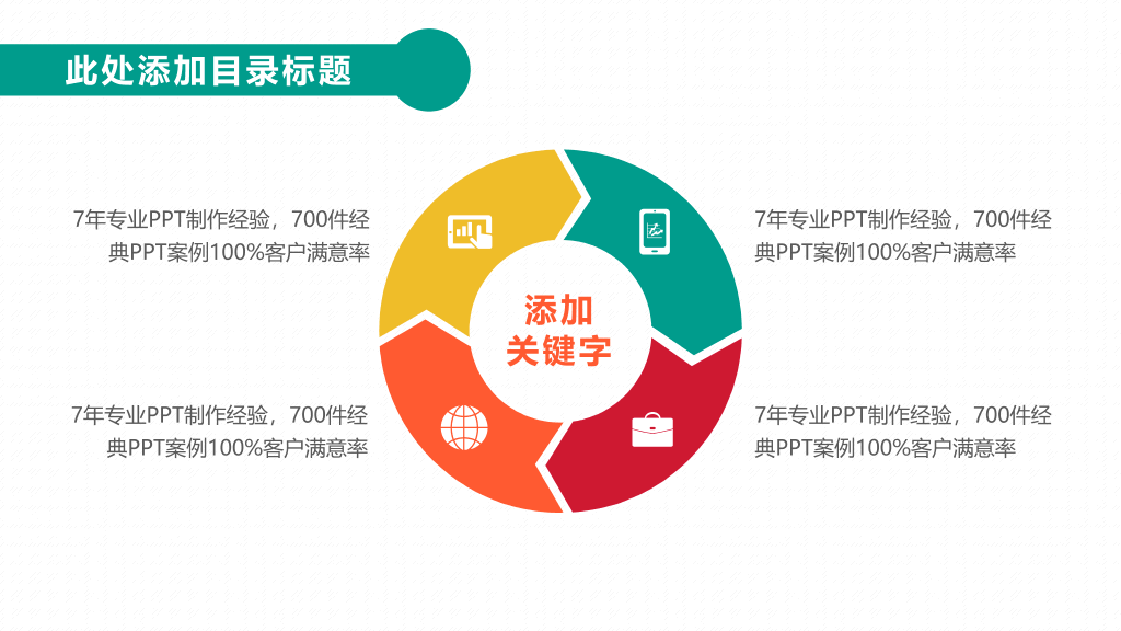 商务人物工作总结汇报PPT模板