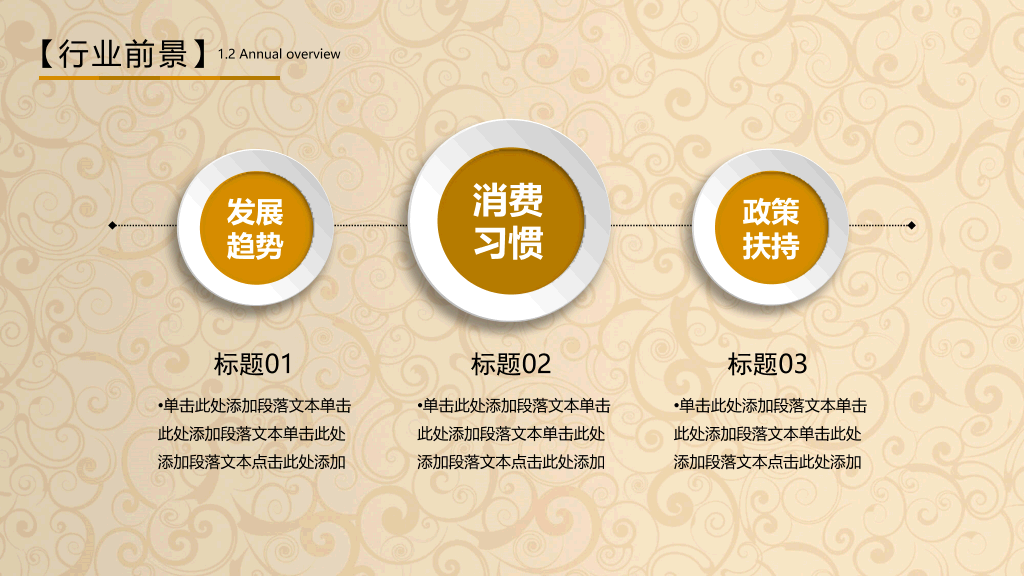 金币金算盘金融理财PPT模板