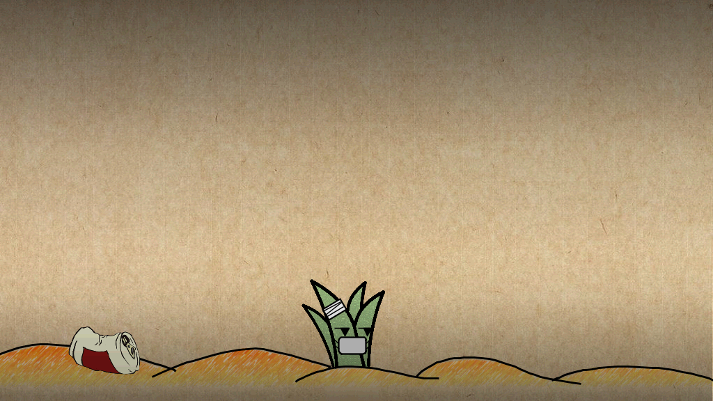 超强环保公益宣传PPT动画