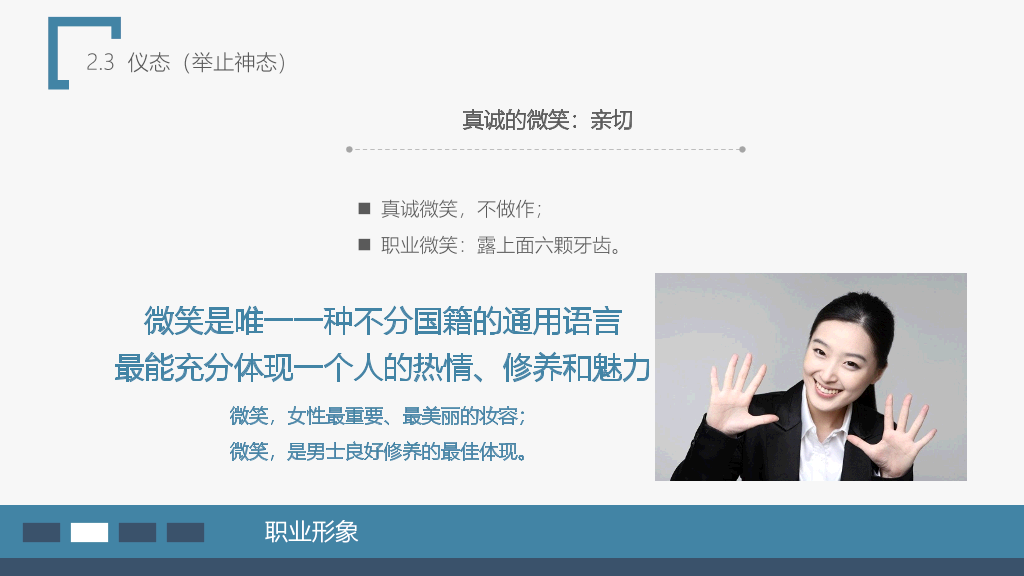 商务礼仪培训课件PPT模板
