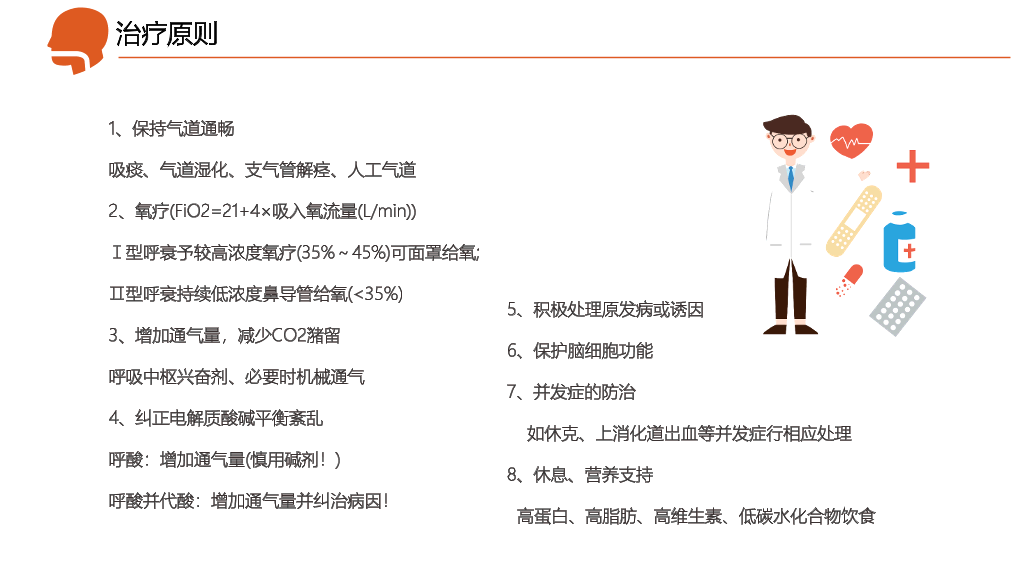 呼吸衰竭护理治疗病例PPT模板