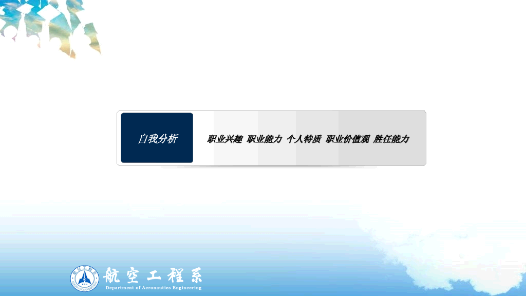 大学生职业生涯规划PPT范文