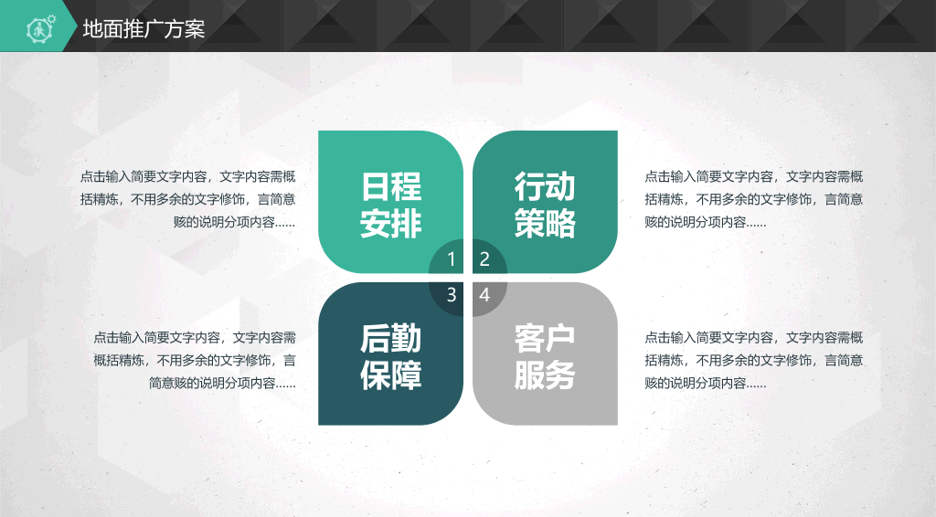 商务创业融资计划书PPT模板