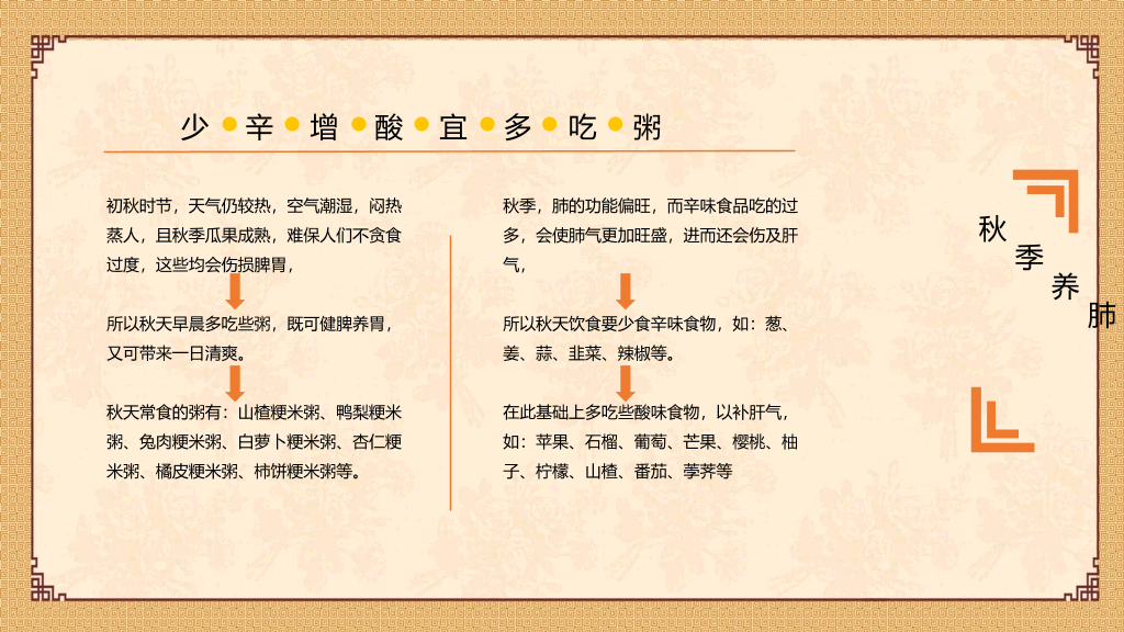 中医养生知识讲座PPT模板