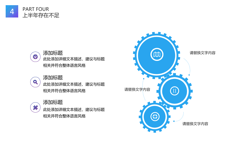时尚渐变职业生涯规划PPT模板