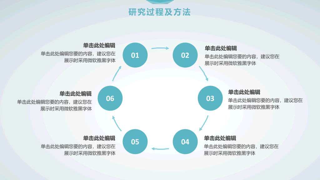 清新简约课题开题报告PPT模板