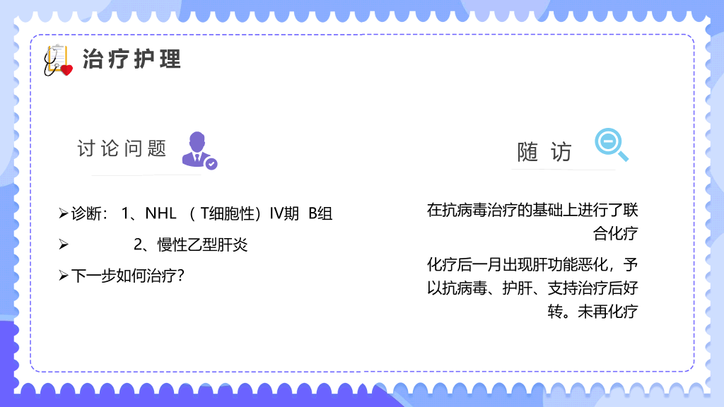 内科临床病例讨论PPT模板
