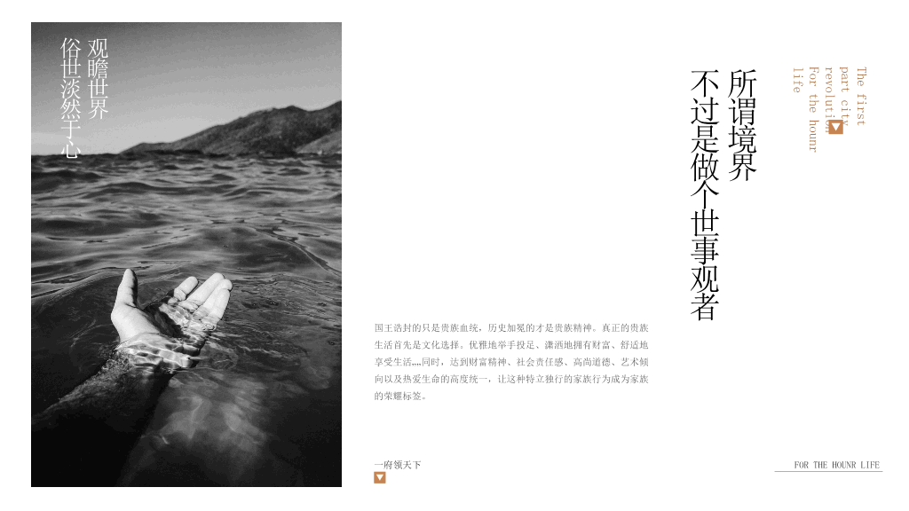 别墅楼盘房地产项目宣传PPT模板