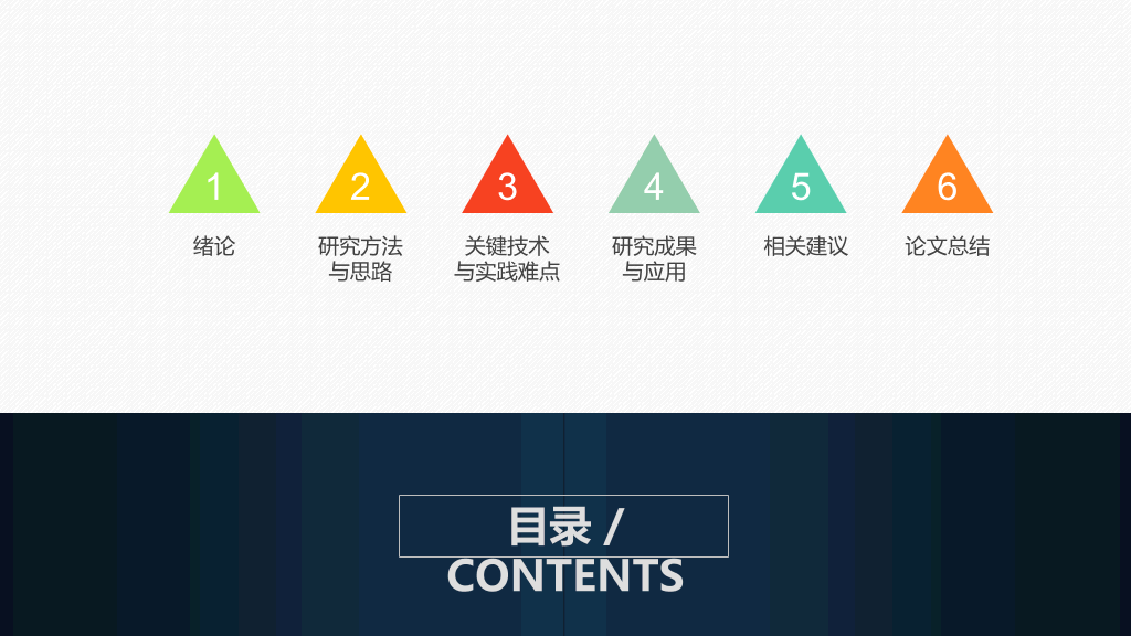 精美实用动态论文答辩PPT模板