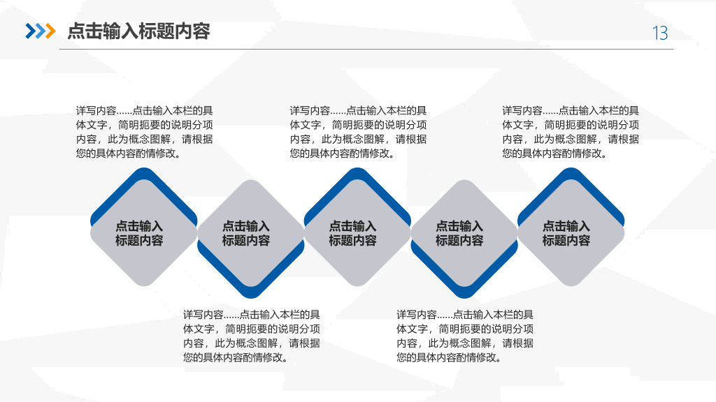 岗位年终述职报告PPT模板