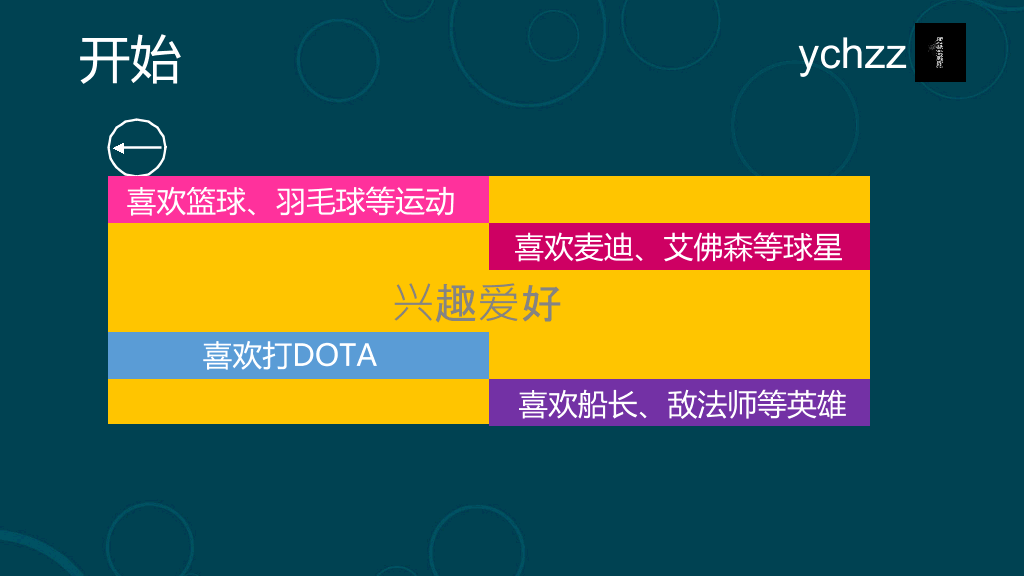 Win8风格自我介绍PPT模板