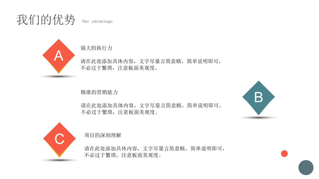 简洁商业融资计划书PPT模板