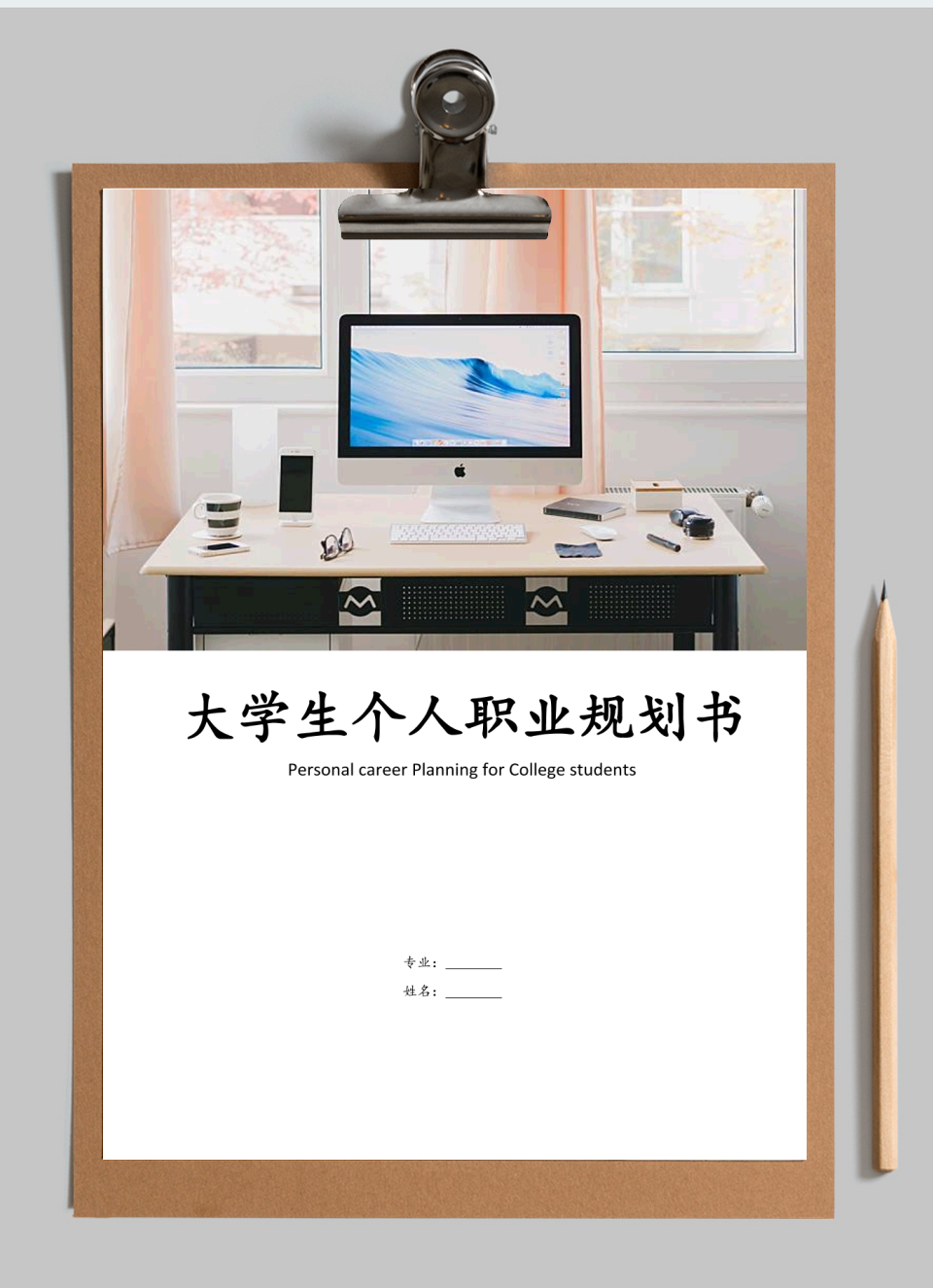 个人职业规划书
