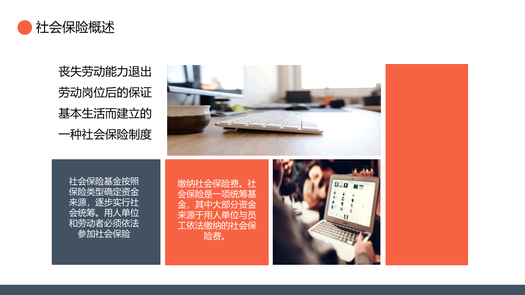 五险一金基础知识培训PPT模板