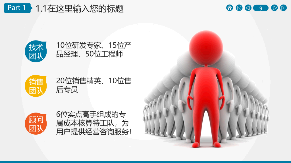 炫酷动态创意电子商务PPT模板