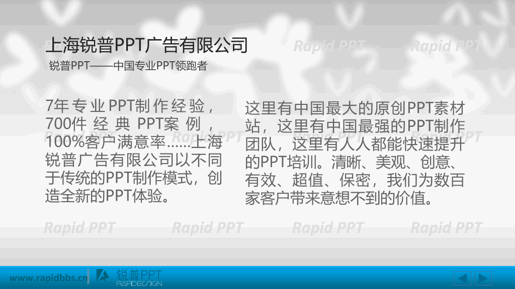 公司介绍形象展示PPT模板