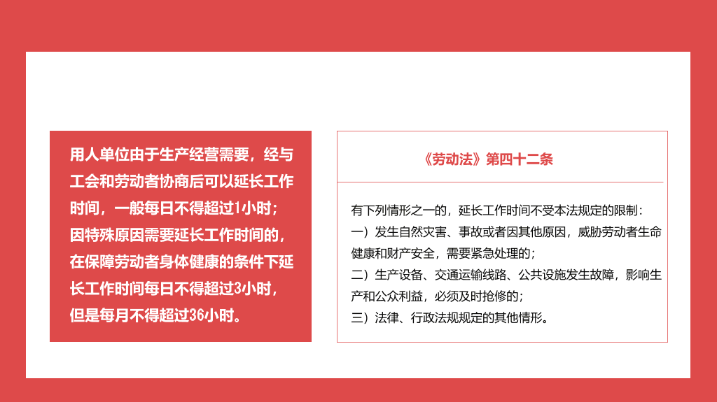 劳动法普法宣传PPT模板