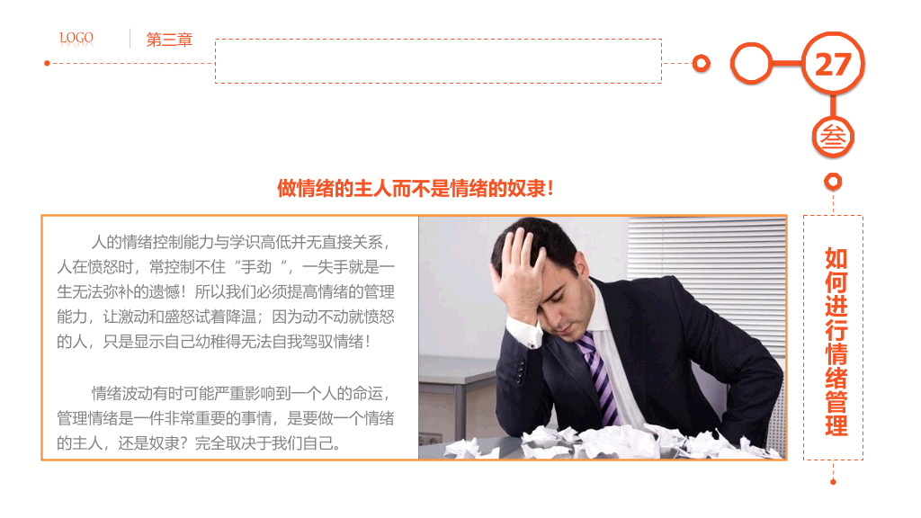 精品情绪管理培训PPT课件